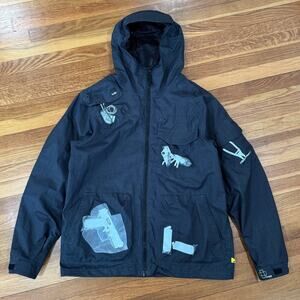 Analog Burton Snowboard Jacket Mens L X-Ray Vintage Y2K Gorpcore Ski RARE